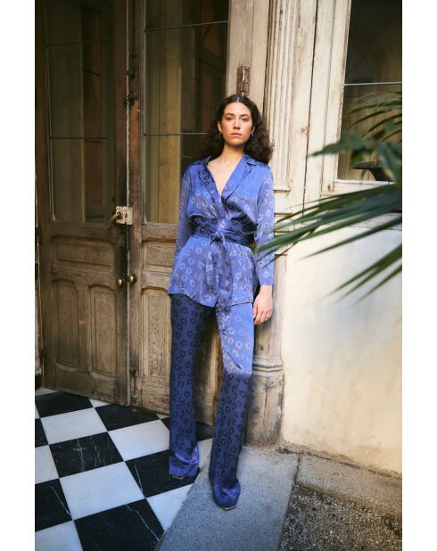 Giacca Indigo Jcq Beatas Lion