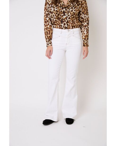 Jeans Nevada Sarga in cotone ecru