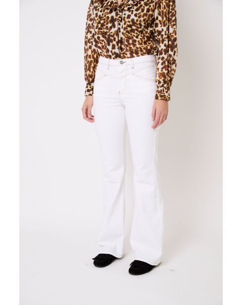 Jeans Nevada Sarga in cotone ecru