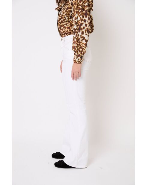 Jeans Nevada Sarga in cotone ecru
