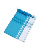 Fouta in cotone turchese - 100x200 cm