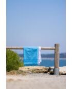Fouta in cotone turchese - 100x200 cm