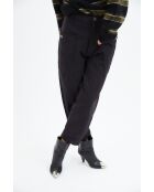 Jeans neri in cotone Cargo Sarga