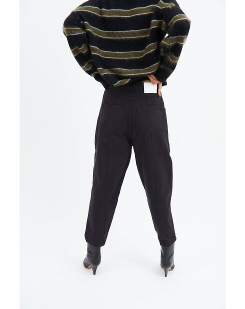Jeans neri in cotone Cargo Sarga