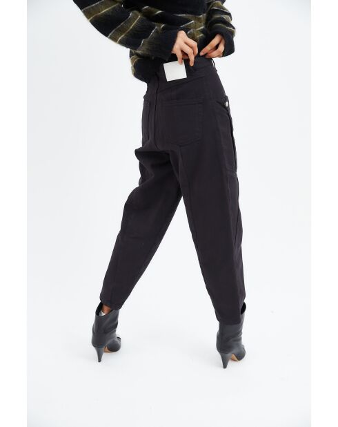 Jeans neri in cotone Cargo Sarga