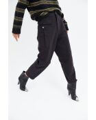 Jeans neri in cotone Cargo Sarga