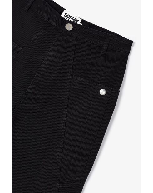 Jeans neri in cotone Cargo Sarga