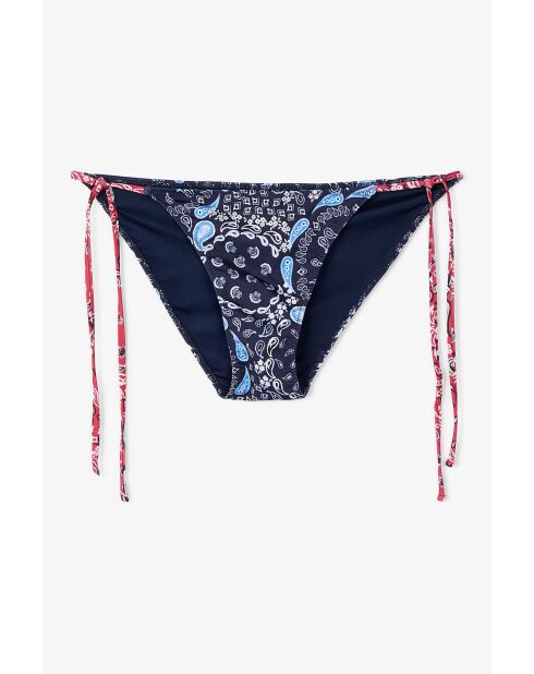Culotte Mao Bandana bleue