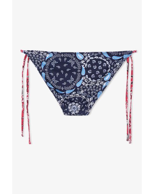Culotte Mao Bandana bleue