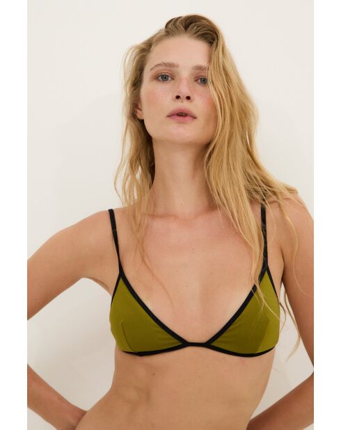 Top verde Inez
