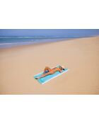 Fouta in cotone verde smeraldo - 100x200 cm
