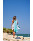 Fouta in cotone verde smeraldo - 100x200 cm