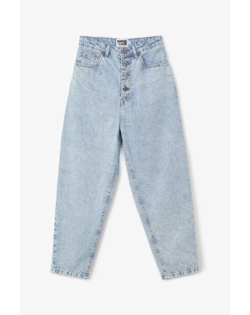 Jeans Malibu Bleach in cotone blu