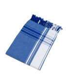 Fouta in cotone blu royal - 100x200 cm