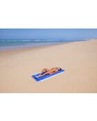 Fouta in cotone blu royal - 100x200 cm