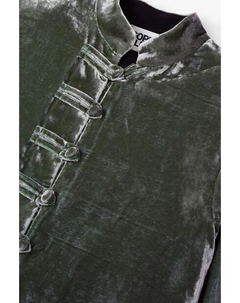 Chiniski Velvet Humo Mantel