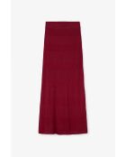 Gonna bordeaux in lurex Punto