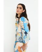 Blaue Baumwolljacke Farol Beach