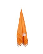 Fouta de algodón naranja - 100x200 cm