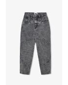 Jeans Cortes Bleach in cotone grigio