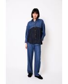 Pantaloni Cuca Tencel blu