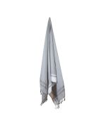 Fouta in cotone grigio - 100x200 cm