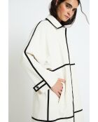 Trench Cintas Lluvia ecru