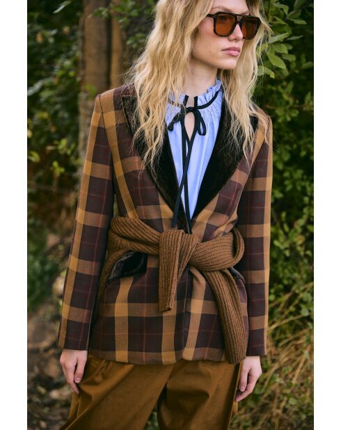 Blazer marrón Ana Madras