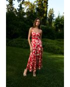 Sirin Geranio rotes Kleid