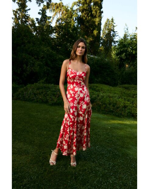 Sirin Geranio rotes Kleid