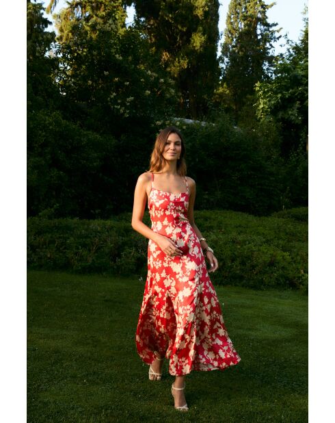 Sirin Geranio rotes Kleid