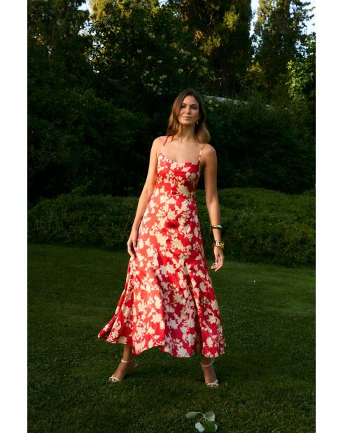 Sirin Geranio rotes Kleid