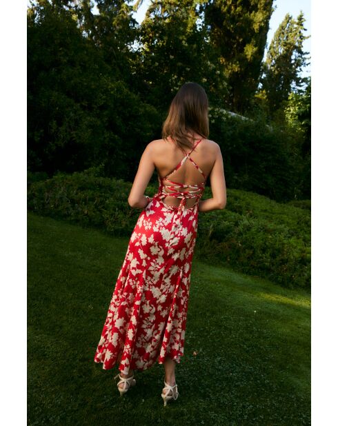 Sirin Geranio rotes Kleid