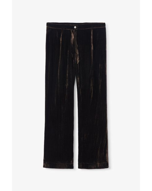 Pantaloni marroni Setenta Velvet