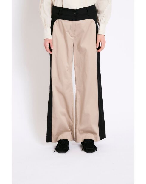 Pantaloni Brunix Chino in cotone bicolore