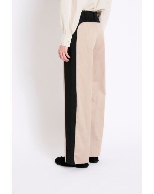 Pantaloni Brunix Chino in cotone bicolore