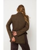 Trujillo Espiga khakifarbener Wollblazer