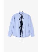 Sovracamicia Tokio Oxford in cotone blu
