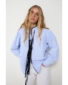 Sovracamicia Tokio Oxford in cotone blu