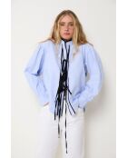 Sovracamicia Tokio Oxford in cotone blu