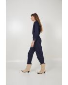 Combinaison en coton Fonti Raya Denim bleu