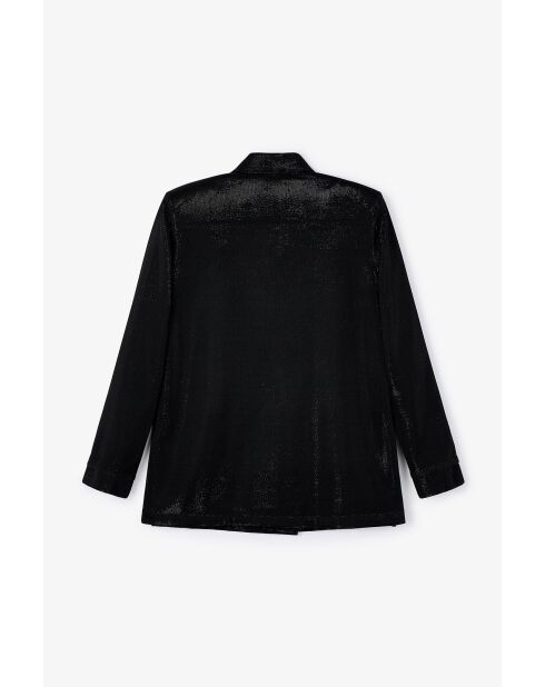 Schwarze Azavache Icon Jacke