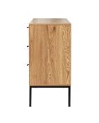 Jaya Anrichte aus Rattan mit 2 Türen und 3 Schubladen, L.120 cm
