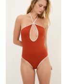 Traje de baño Taylor siena