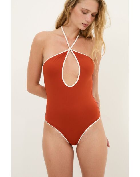 Traje de baño Taylor siena