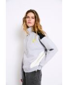 Felpa Sporty Felpa grigia in cotone