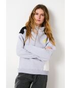Felpa Sporty Felpa grigia in cotone