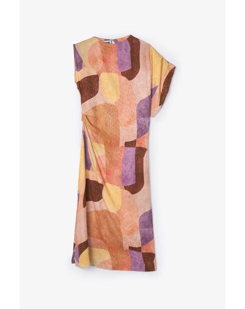 Rosafarbenes Hara Cubista Kleid
