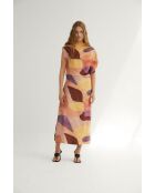 Rosafarbenes Hara Cubista Kleid