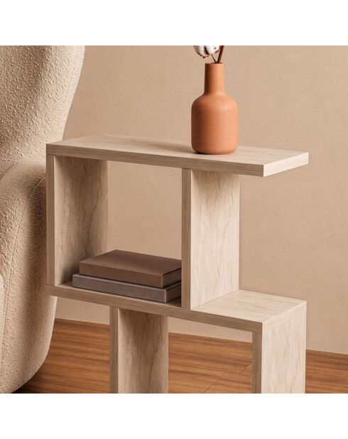 Bout de canapé Zet beige - L.45 cm